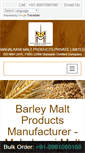 Mobile Screenshot of mahalaxmimaltextract.com